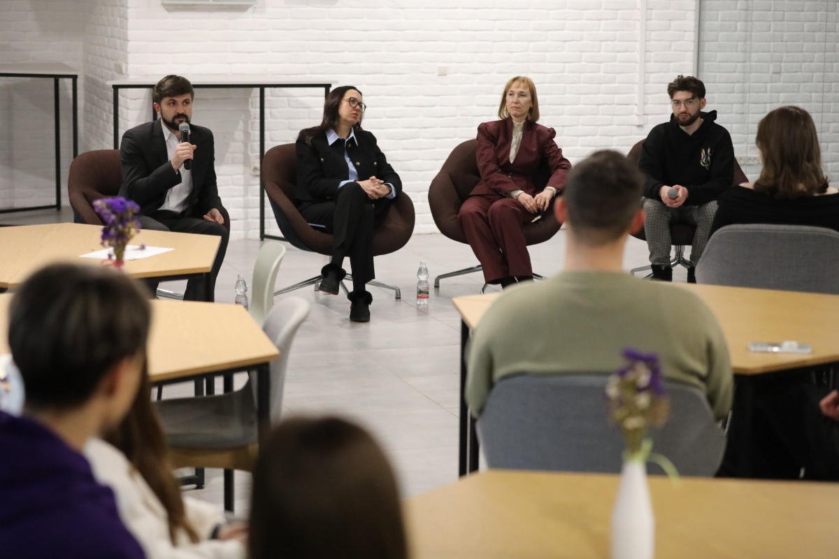 Фото із заходу у Львівській політехніці