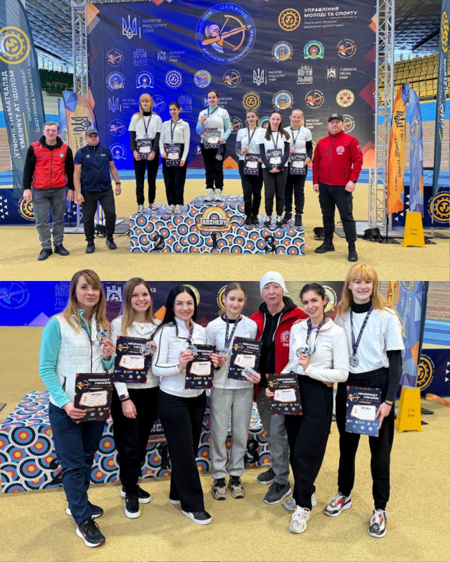 Фото з нагородження переможців змагань