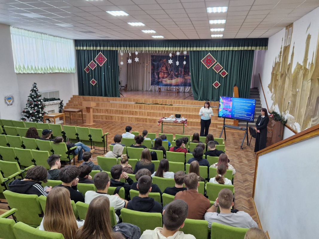 Фото з профорієнтаційного заходу