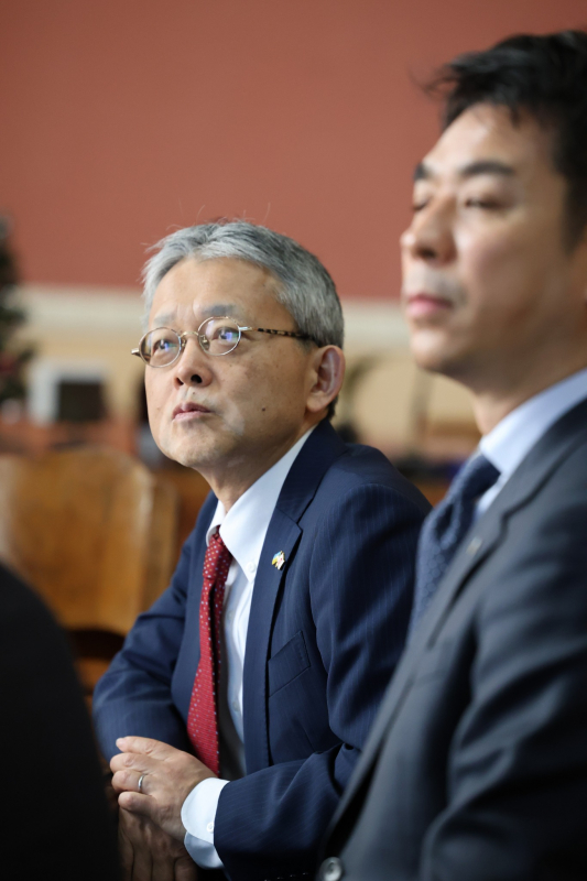 Фото із зустрічі у Львівській політехніці