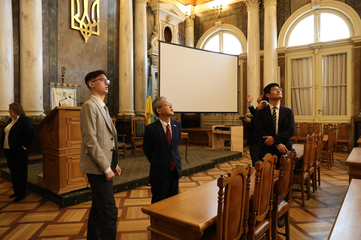 Фото із зустрічі у Львівській політехніці