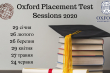 Графік сесій тестування Oxford Online Placement Test у ЛОЦ
