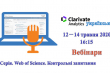 афіша серії вебінарів «Web of Science. Контрольні запитання»
