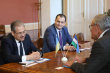 Фото із зустрічі з Послом Республіки Узбекистан
