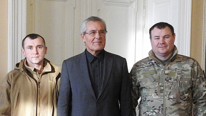 Юрій Бобало привітав організацію «Золоті Леви Чорної Сотні» з річницею