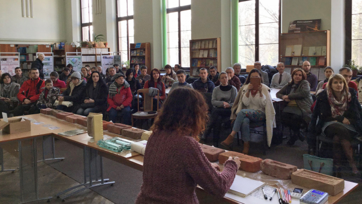 В НТБ говорили про історичну цеглу в архітектурі Львова