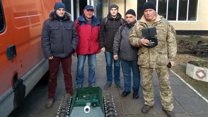 передача на Яворівський полігон експериментальної машини «Кубік»