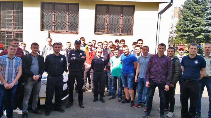 Працівники патрульної поліції Львова зустрілися зі студентами ІІМТ