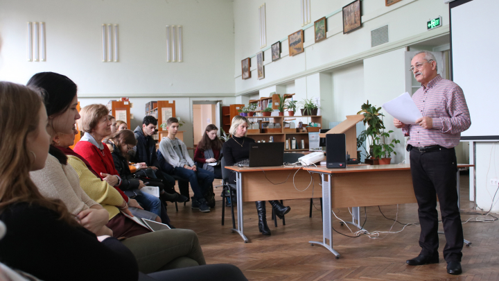 Василь Куйбіда в НТБ презентує свою книгу «Топологія уяви»