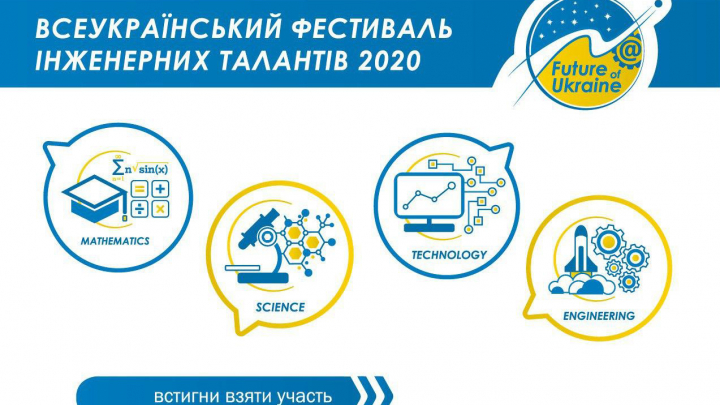 афіша фестивалю інженерних талантів «Future of Ukraine 2020»