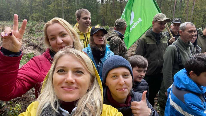 студенти та викладачі доєднались до екопроєкту «Озеленення України»