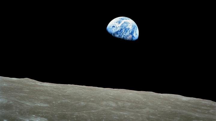 Схід Землі. Фото: William Anders, NASA, 1968.