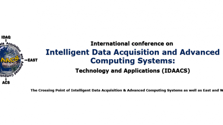 Заставка конференції IEEE IDAACS-SWS