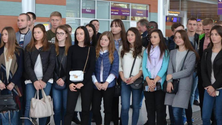 фото студентів на День першокурсника Інституту комп’ютерних технологій, автоматики та метрології Львівської політехніки
