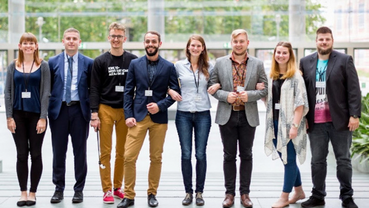 фото студентів для запрошення політехніків до участі в онлайн-форумі у рамках Baltic University Programme