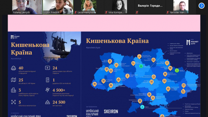 фото-скрін з відеоконференції