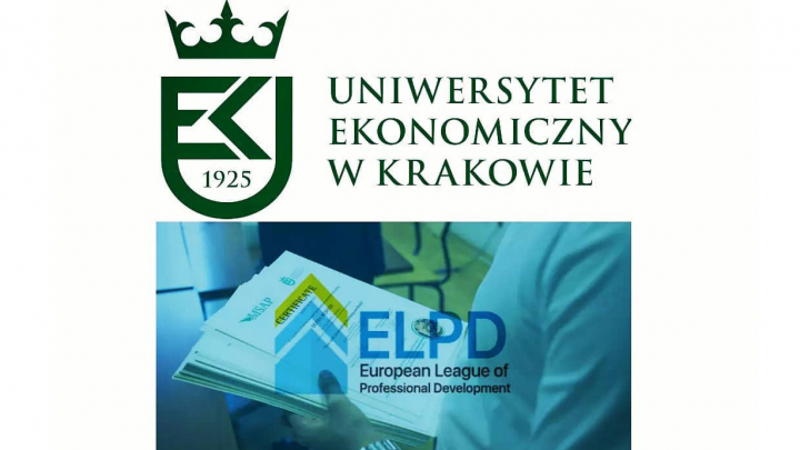 Банер від Краківського економічного університету