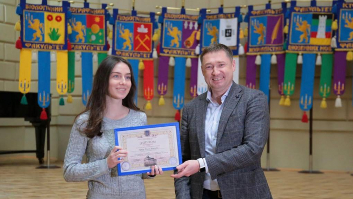 Тетяна Горбенко одержує премію