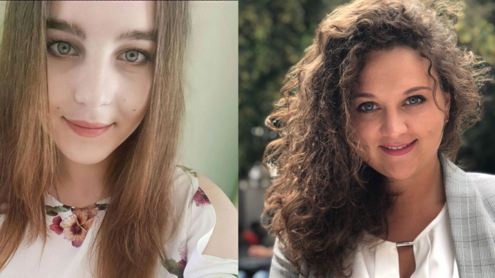 Вікторія Логин та Соломія Огінок