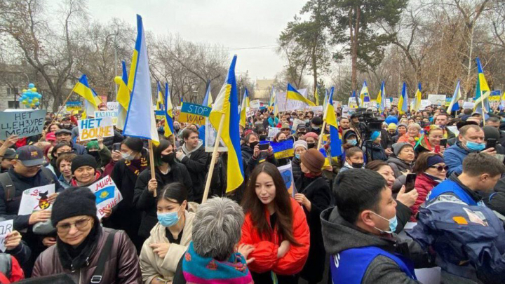 Демонстрація в Казахстані