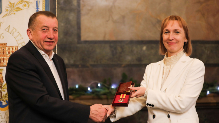 Фото із вручення нагороди