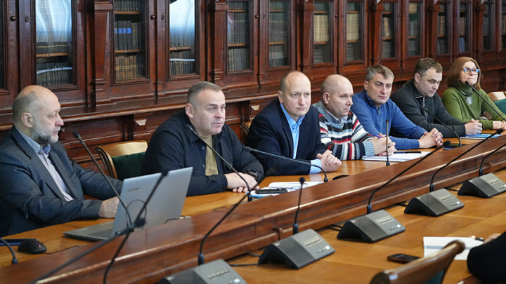 Фото із зустрічі у Львівській політехніці