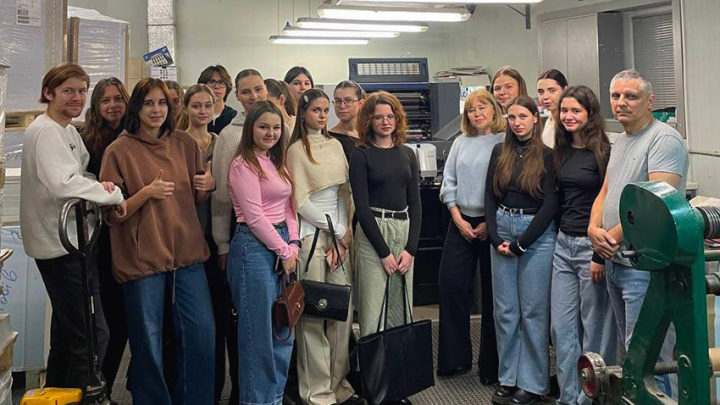 Фото з відвідин видавництва