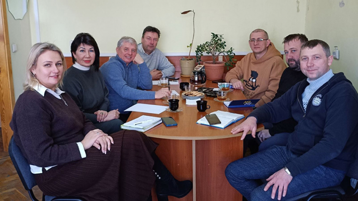 Фото із зустрічі на кафедрі СКІД