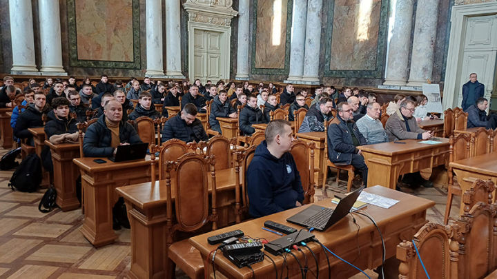 Фото із заходу у Львівській політехніці