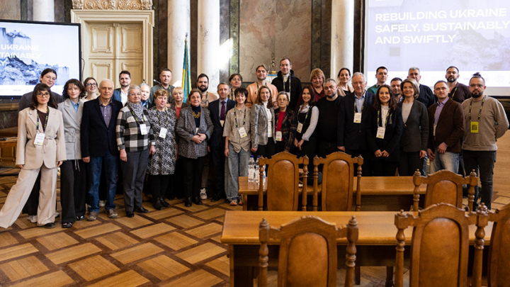 Фото з конференції у Львівській політехніці
