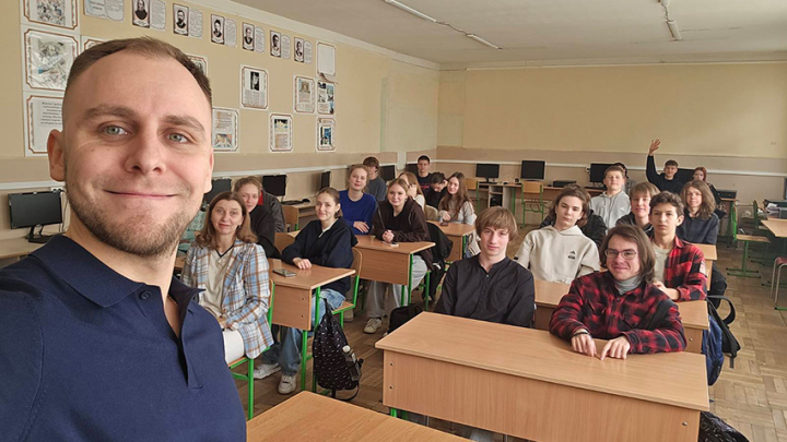 Фото з Днів Політехніки в ліцеї